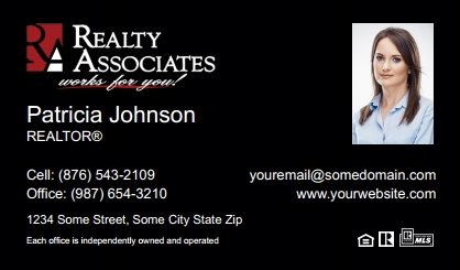 Realty-Associates-Business-Card-Compact-With-Small-Photo-TH02B-P2-L3-D3-Black