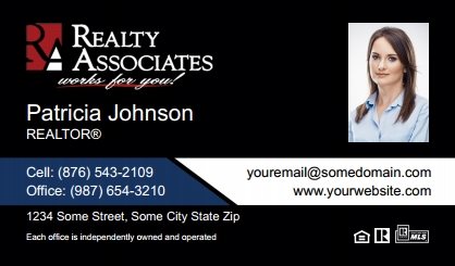 Realty-Associates-Business-Card-Compact-With-Small-Photo-TH02C-P2-L3-D3-Black-Blue-White