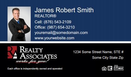 Realty-Associates-Business-Card-Compact-With-Small-Photo-TH04C-P1-L3-D3-Black-Blue-White