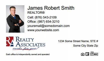 Realty-Associates-Business-Card-Compact-With-Small-Photo-TH04W-P1-L1-D1-White
