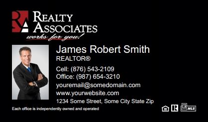 Realty-Associates-Business-Card-Compact-With-Small-Photo-TH12B-P1-L3-D3-Black-Others