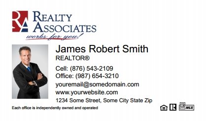 Realty-Associates-Business-Card-Compact-With-Small-Photo-TH12W-P1-L1-D1-White-Others