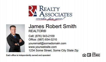 Realty-Associates-Business-Card-Compact-With-Small-Photo-TH13W-P1-L1-D1-White