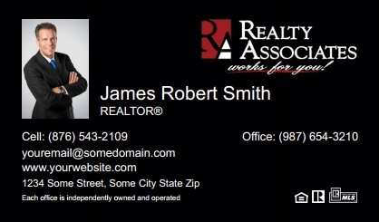 Realty-Associates-Business-Card-Compact-With-Small-Photo-TH14B-P1-L3-D3-Black-Others