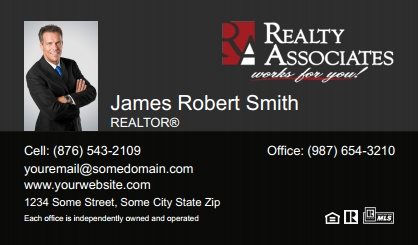 Realty-Associates-Business-Card-Compact-With-Small-Photo-TH14C-P1-L3-D3-Black-Others