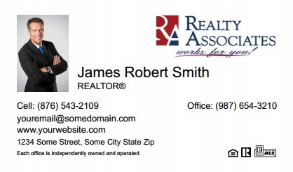 Realty-Associates-Business-Card-Compact-With-Small-Photo-TH14W-P1-L1-D1-White-Others