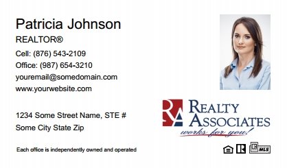 Realty-Associates-Business-Card-Compact-With-Small-Photo-TH23W-P2-L1-D1-White