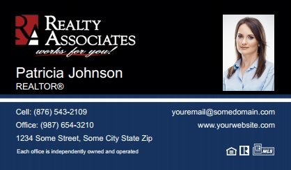 Realty-Associates-Business-Card-Compact-With-Small-Photo-TH26C-P2-L3-D3-Black-Blue-White