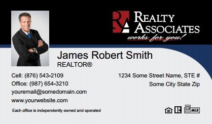 Realty-Associates-Business-Card-Compact-With-Small-Photo-TH27C-P1-L3-D1-Black-Blue-White