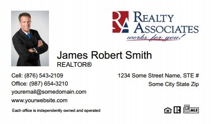 Realty-Associates-Business-Card-Compact-With-Small-Photo-TH27W-P1-L1-D1-White