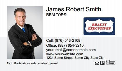 Realty Executives Business Cards RE-BC-007