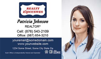 Realty-Executives-Business-Card-Compact-With-Full-Photo-TH20-P2-L1-D3-White-Blue