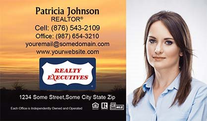 Realty-Executives-Business-Card-Compact-With-Full-Photo-TH25-P2-L1-D3-Sunset