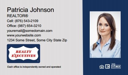 Realty-Executives-Business-Card-Compact-With-Medium-Photo-TH11C-P2-L1-D3-Blue-Others
