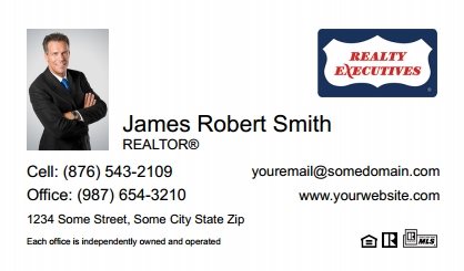 Realty-Executives-Business-Card-Compact-With-Small-Photo-TH20W-P1-L1-D1-White