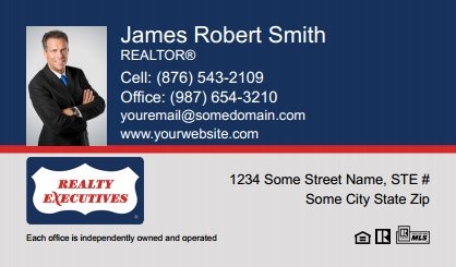 Realty-Executives-Business-Card-Compact-With-Small-Photo-TH22C-P1-L1-D1-Blue-Red-Others