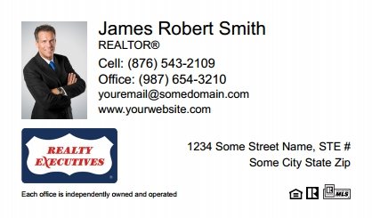 Realty-Executives-Business-Card-Compact-With-Small-Photo-TH22W-P1-L1-D1-White