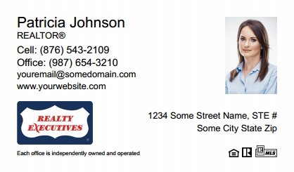 Realty-Executives-Business-Card-Compact-With-Small-Photo-TH23W-P2-L1-D1-White