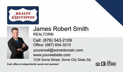 Realty-Executives-Business-Card-Compact-With-Small-Photo-TH28C-P1-L1-D1-Blue-White-Others