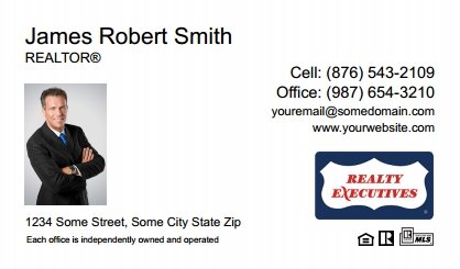 Realty-Executives-Business-Card-Compact-With-Small-Photo-TH29W-P1-L1-D1-White