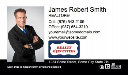 Realty Executives Canada Business Card Magnets REC-BCM-005