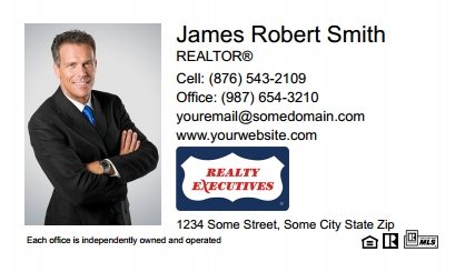 Realty Executives Canada Business Card Magnets REC-BCM-006