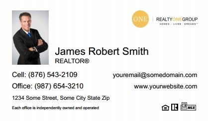 Realty-One-Group-Business-Card-Compact-With-Small-Photo-TH01W-P1-L1-D1-White