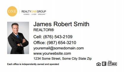 Realty-One-Group-Business-Card-Compact-With-Small-Photo-TH12W-P1-L1-D1-White