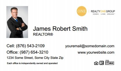 Realty-One-Group-Business-Card-Compact-With-Small-Photo-TH25W-P1-L1-D1-White