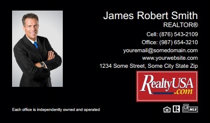 Realtyusa-Business-Card-Compact-With-Medium-Photo-TH10B-P1-L1-D3-Black