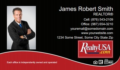 Realtyusa-Business-Card-Compact-With-Medium-Photo-TH10C-P1-L1-D3-Black-Red-White