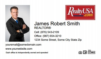 Realtyusa-Business-Card-Compact-With-Medium-Photo-TH17W-P1-L1-D1-White