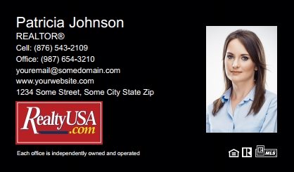 Realtyusa-Business-Card-Compact-With-Medium-Photo-TH18B-P2-L1-D3-Black