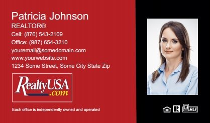 Realtyusa-Business-Card-Compact-With-Medium-Photo-TH18C-P2-L1-D3-Red-Black