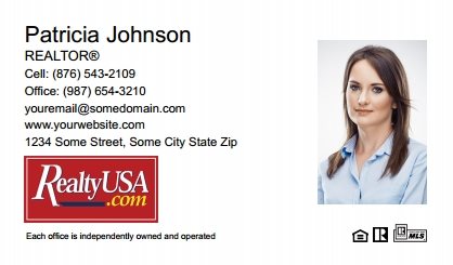 Realtyusa-Business-Card-Compact-With-Medium-Photo-TH18W-P2-L1-D1-White