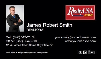 Realtyusa-Business-Card-Compact-With-Small-Photo-TH01B-P1-L1-D3-Black