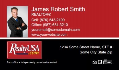 Realtyusa-Business-Card-Compact-With-Small-Photo-TH04C-P1-L1-D3-Black-Red-White