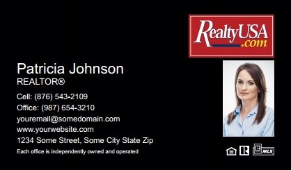 Realtyusa-Business-Card-Compact-With-Small-Photo-TH06B-P2-L1-D3-Black