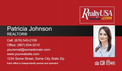 Realtyusa-Business-Card-Compact-With-Small-Photo-TH06C-P2-L1-D3-Black-Red