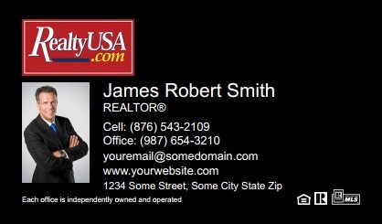 Realtyusa-Business-Card-Compact-With-Small-Photo-TH12B-P1-L1-D3-Black