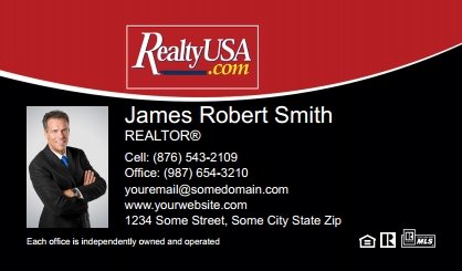 Realtyusa-Business-Card-Compact-With-Small-Photo-TH13C-P1-L1-D3-Black-Red-White