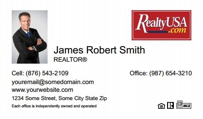Realtyusa-Business-Card-Compact-With-Small-Photo-TH14W-P1-L1-D1-White