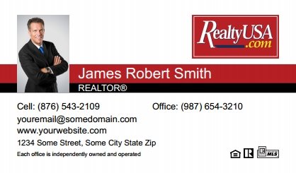 Realtyusa-Business-Card-Compact-With-Small-Photo-TH15C-P1-L1-D1-Black-Red-White