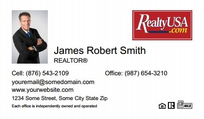 Realtyusa-Business-Card-Compact-With-Small-Photo-TH15W-P1-L1-D1-White