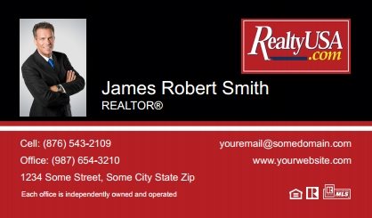 Realtyusa-Business-Card-Compact-With-Small-Photo-TH25C-P1-L1-D3-Black-Red-White