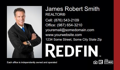 Redfin Business Card Magnets RI-BCM-002