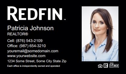 Redfin Business Card Labels RI-BCL-004