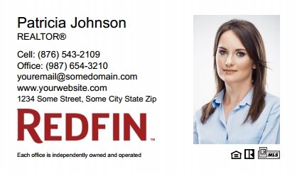 Redfin Business Card Labels RI-BCL-009