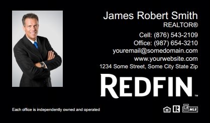 Redfin-Business-Card-Compact-With-Medium-Photo-TH10B-P1-L3-D3-Black