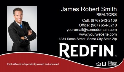 Redfin-Business-Card-Compact-With-Medium-Photo-TH10C-P1-L3-D3-Black-Red-White